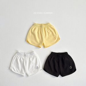 🇰🇷Vividi刺繡笑臉短褲