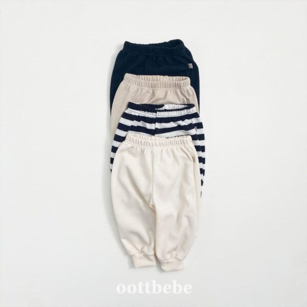 🇰🇷Oottbebe軟棉縮口長褲：圖片 2