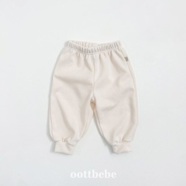 🇰🇷Oottbebe軟棉縮口長褲：圖片 5