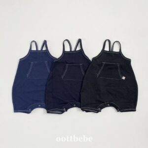 🇰🇷Oottbebe明線軟牛仔吊帶包屁