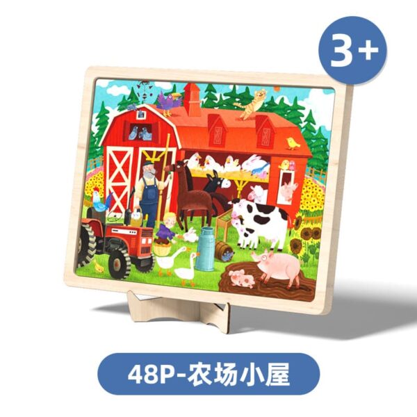 Mideer木質相框式場景拼圖：圖片 8