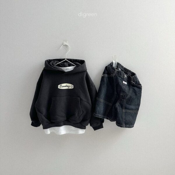 🇰🇷Digreen sunday連帽Tee：圖片 8