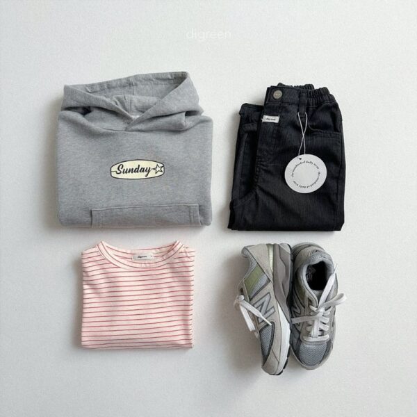 🇰🇷Digreen sunday連帽Tee：圖片 10