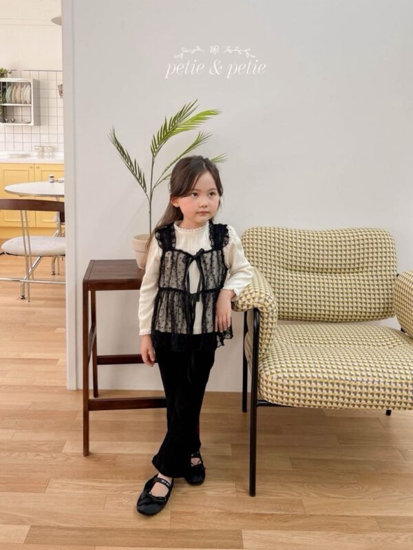 🇰🇷Petitpetit女神感網紗背心：圖片 5