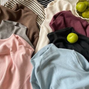 軟糯半高領內搭衣