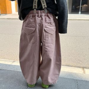 愛心口袋蟬蛹褲