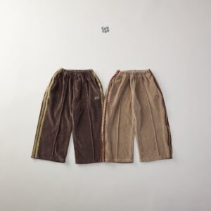 🇰🇷Coucou側直條絲絨長褲