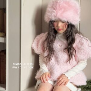 🇰🇷Ninibello毛絨公主澎袖傘版上衣